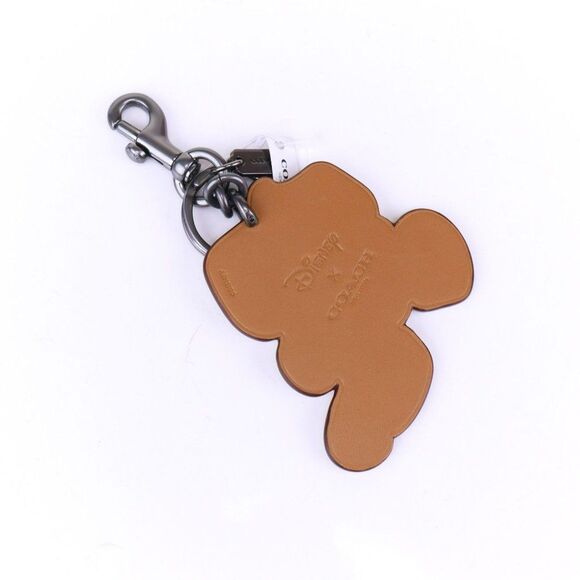 NWT Coach Minnie Mouse w Boombox Key Fob Keychain Bag Charm - Picture 5 of 5